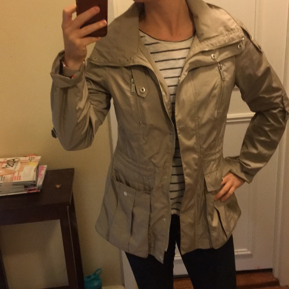 BCBGeneration water resistant spring jacket